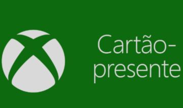 Cartão presente Xbox