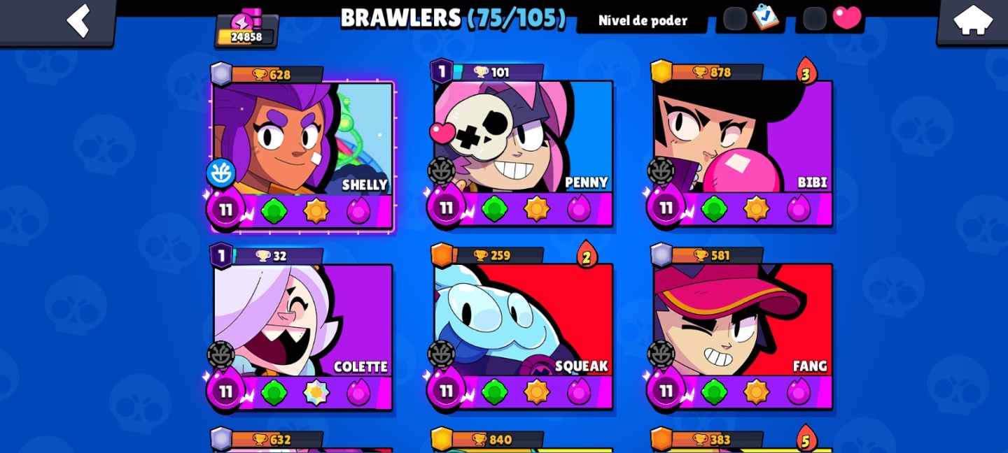 Conta de Brawl star