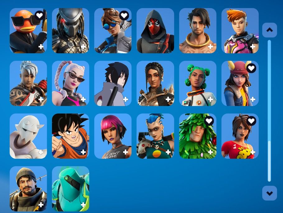Conta Fortnite antiga cheia de skins lendarias e exclusivas