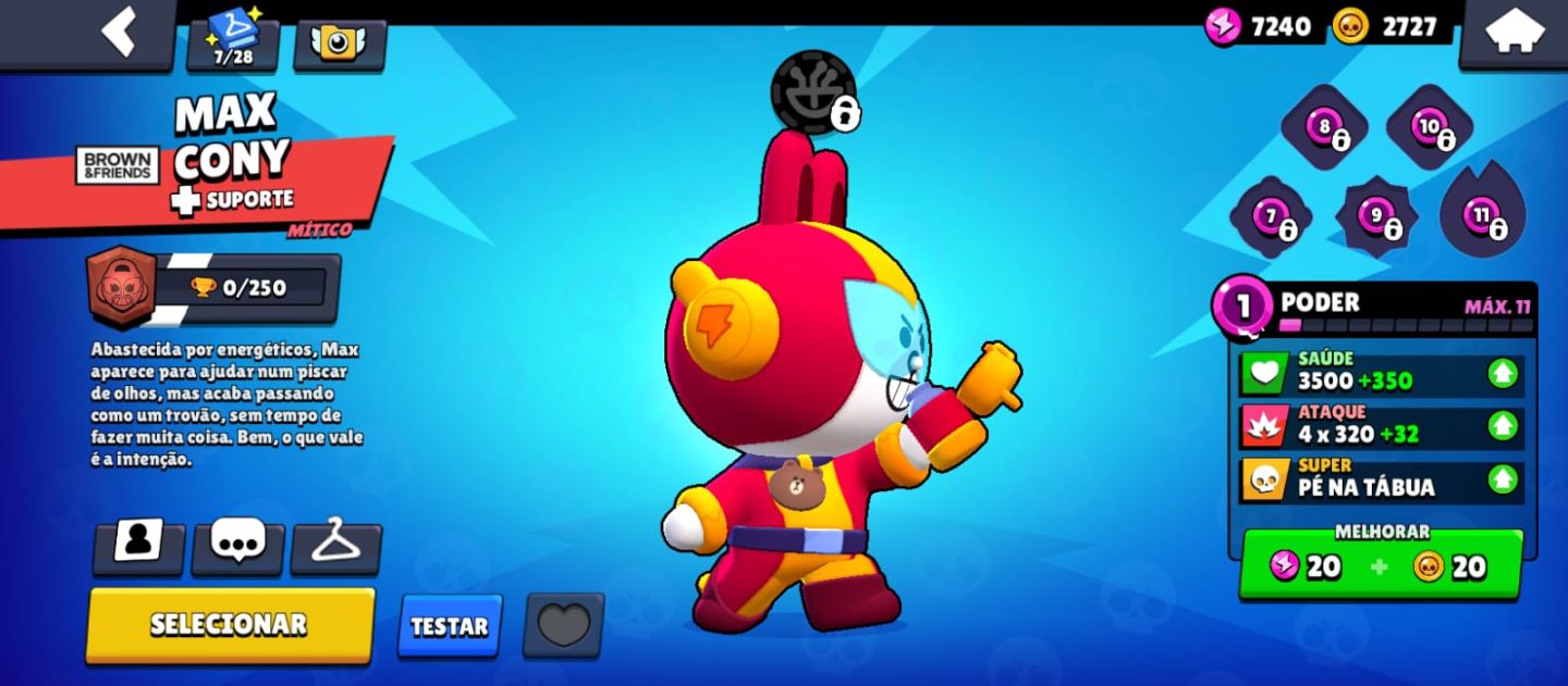 CONTA BRAWL STARS (DESDE 2020) 18K+ TROFÉUS + SKINS RARAS