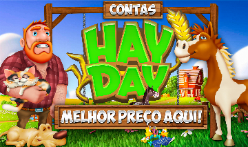 CONTAS HAY DAY, MELHOR PREÇO AQUI!