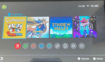 Conta Nintendo Switch com jogos
