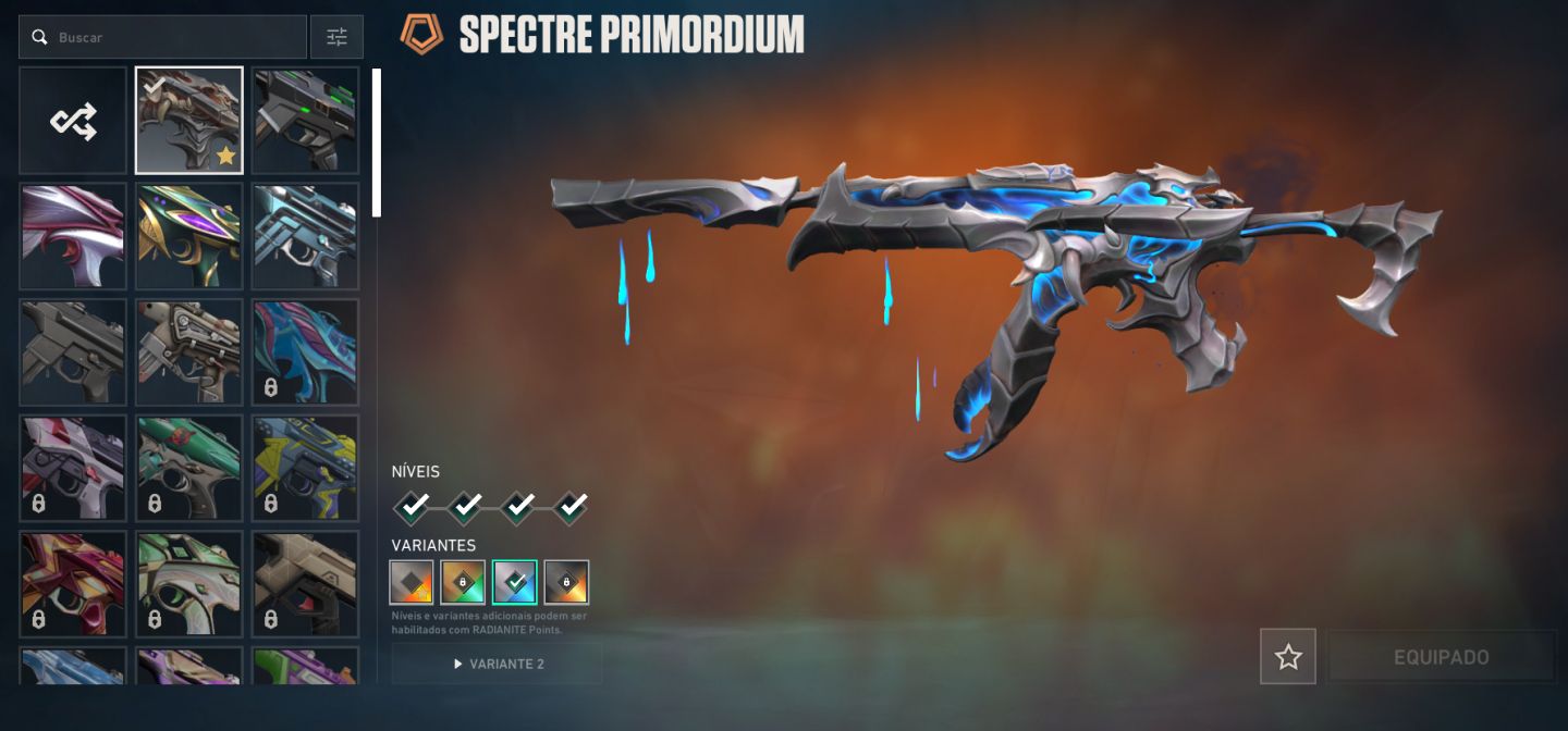 Conta de Valorant Completa, Com Muitas Skins e Chaveiro De Imortal!!!