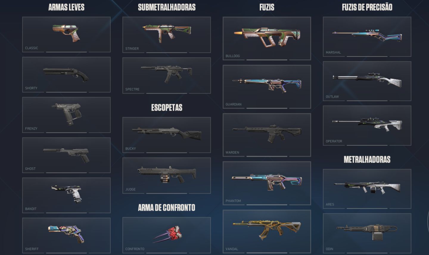 CONTA VALORANT COM 2 VANDAL, 1 FACA, 1 PASSE ETC