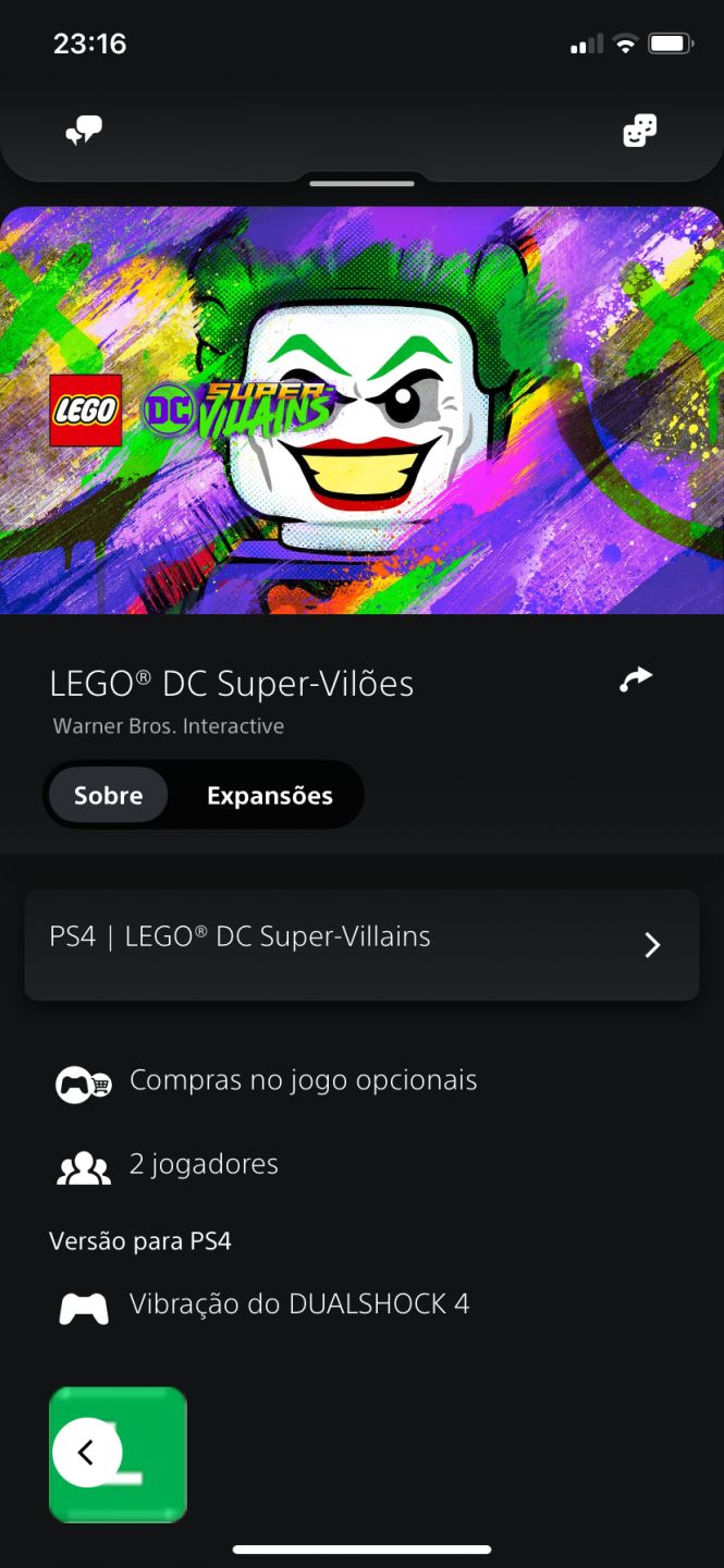 Conta PlayStation com naruto storm 4 e Lego dc super vilans (Faço mais barato)