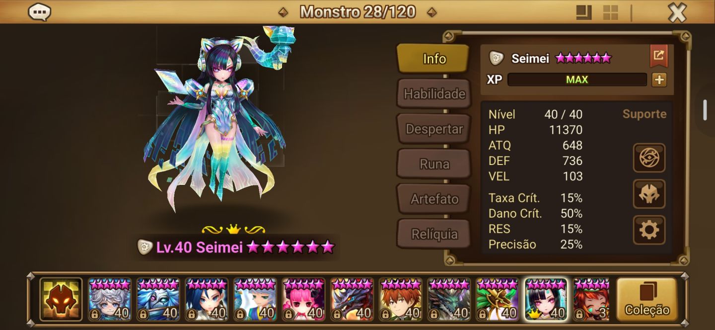 Seimei+Xiana e 26 Nats 5+ 280 m+ pve speed