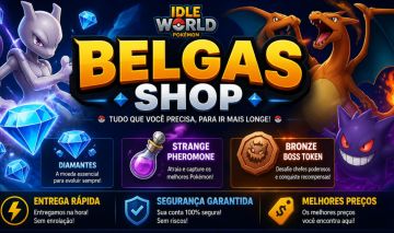 DIAMANTES E ITENS POKE IDLE WORLD