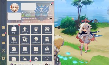 Conta Genshin Serv América 10 T5 e AR55 oportunidade!
