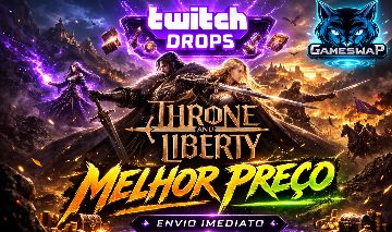 Throne and Liberty Twitch Drops - Melhor preço da plataforma