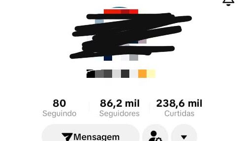 Conta do TIKTOK TOK +80K