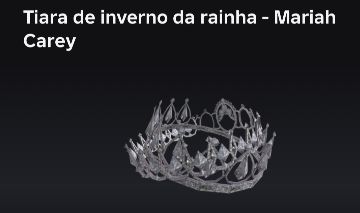 (PROMOÇÃO) Roblox Limiteds Queen's Winter Tiara
