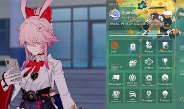 Conta com Evernight e Saber E1R1, Yao Guang e outros