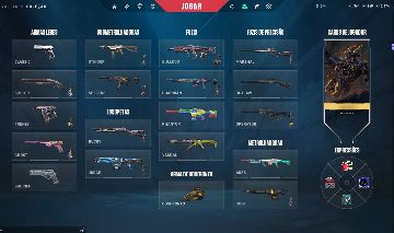 Conta Valorant com varias skins