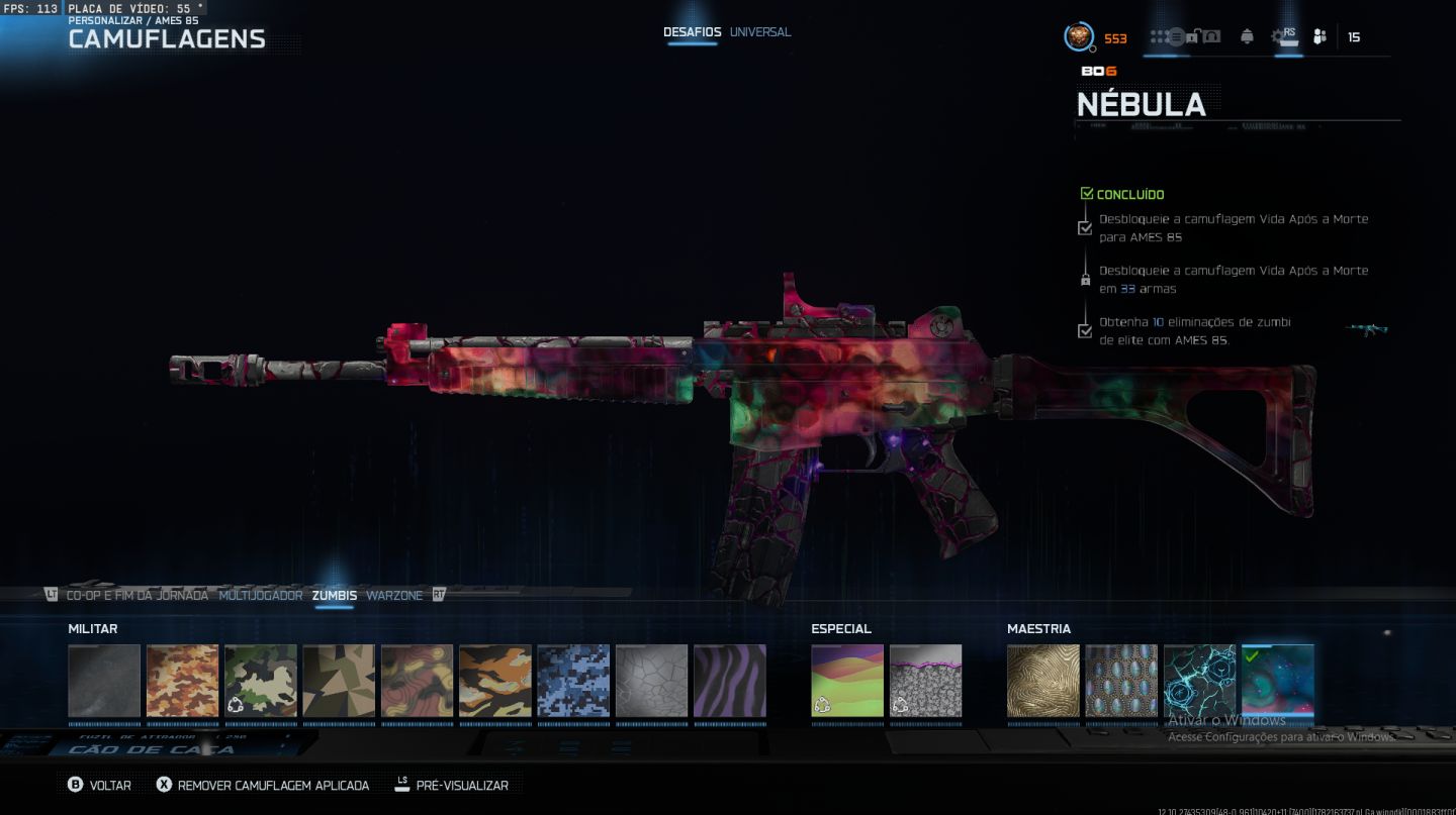 CONTA CALL OF DUTY PREMIUM | PRESTÍGIO MESTRE 600+ |