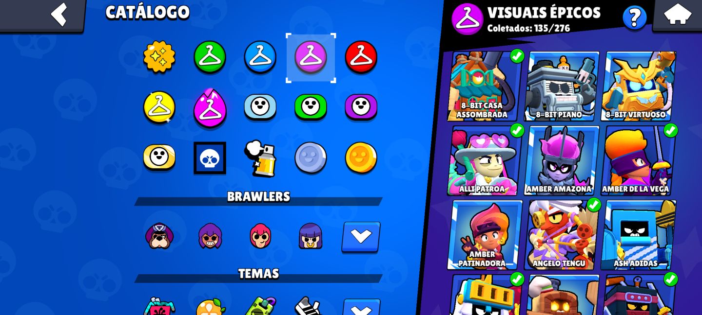 Conta de brawl stars 2021| 80 K de troféus