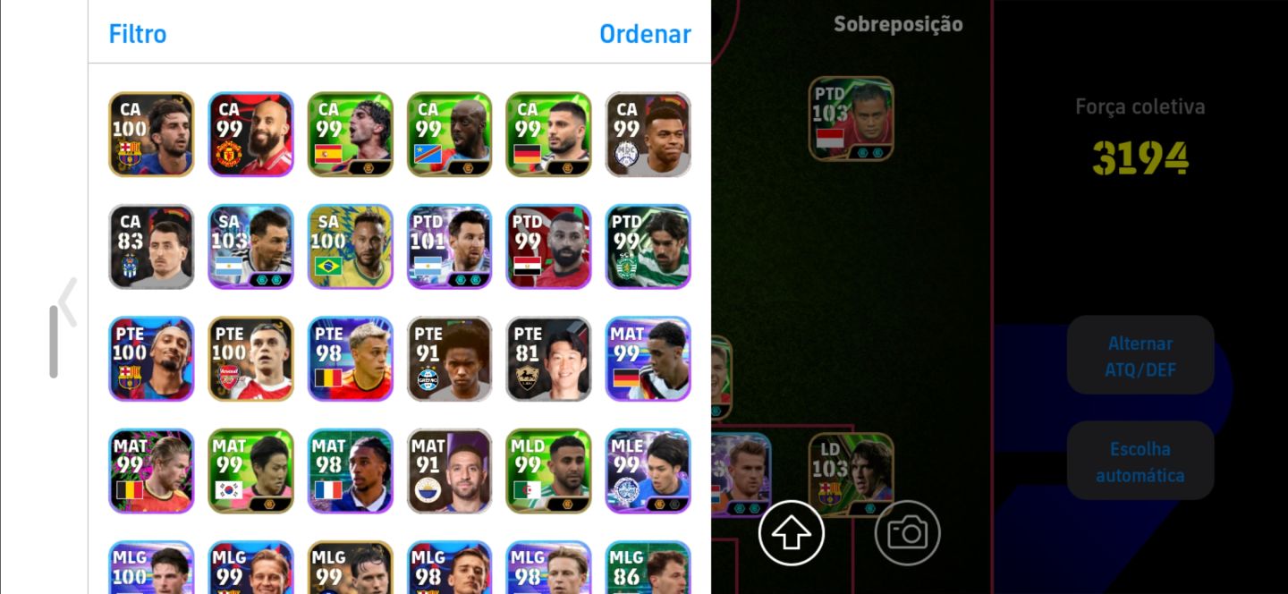 Conta de efootball