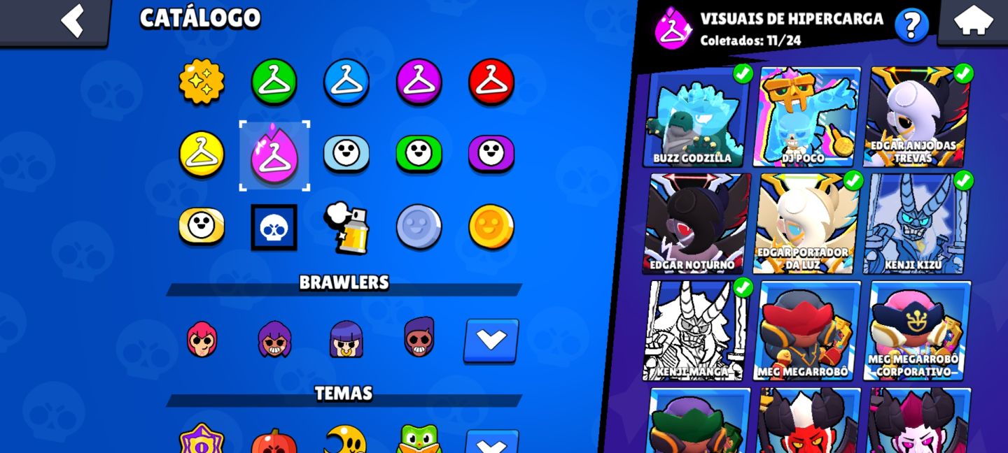 CONTA DESDE 2018 COM 8 ANOS DE JOGO, 39 BRAWL PASS E 3 PRO PASS, 50% DESCONTO!!!