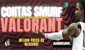 MELHORES CONTAS SMURF VALORANT | EMAIL PERMA | UPADO MANUALMENTE | LEIA A DESC