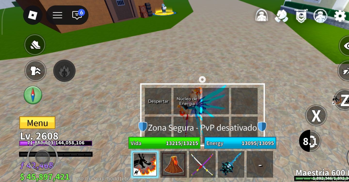 CONTA ROBLOX | LVL 2608 MAX | BLOX FRUITS CYBORG V4 DESP | CDK + TTK | 45M