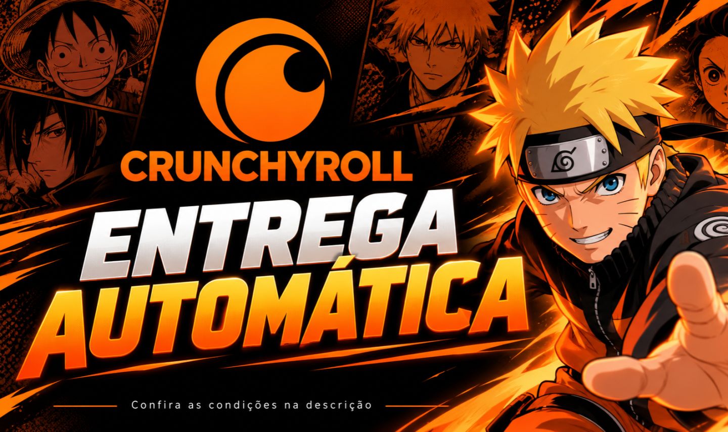 Crunchyroll | Entrega Automática | Garantia de 30 Dias