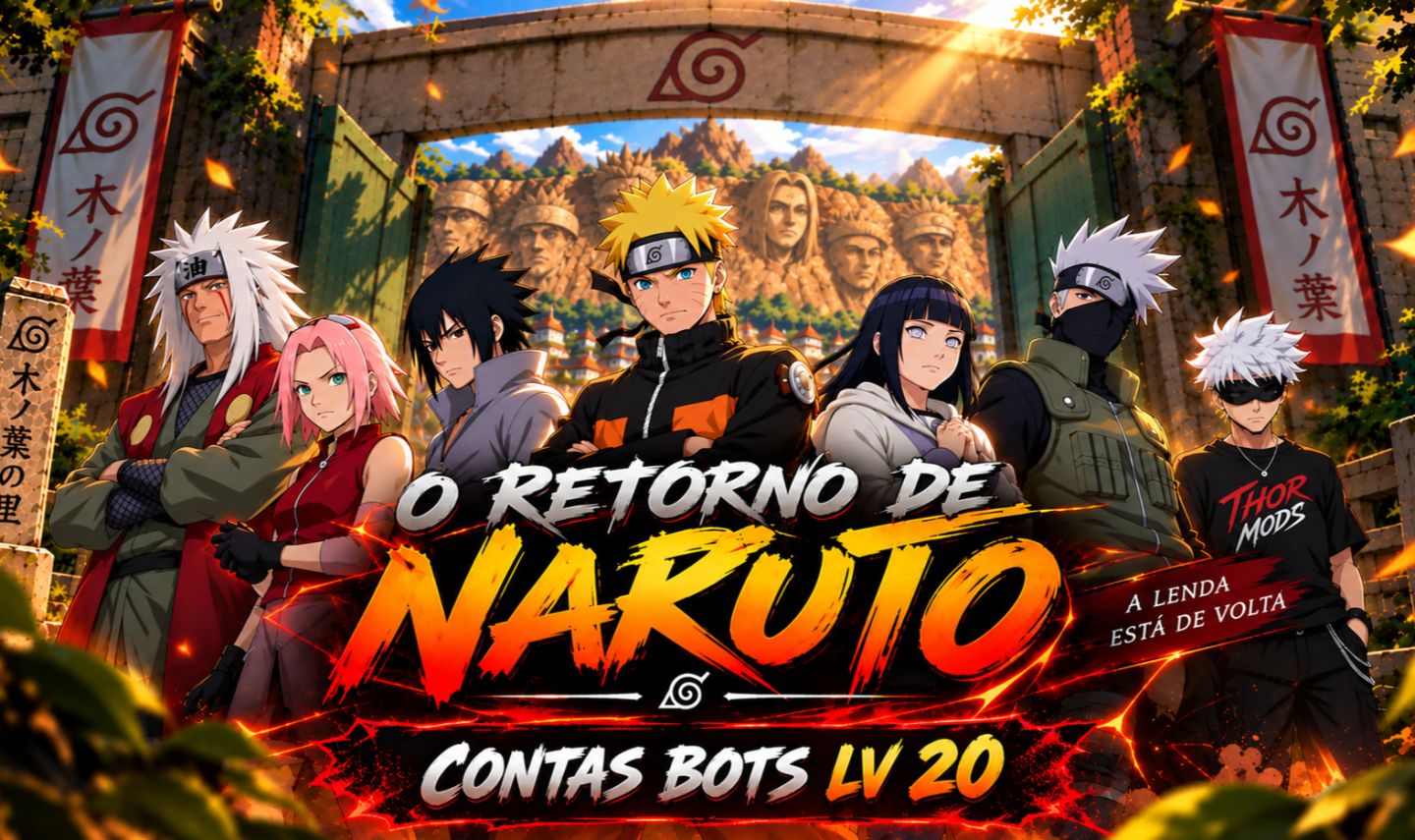 CONTAS BOT FREE FIRE LEVEL 20 + Troca Nick / LEIA A DESCRIÇÃO