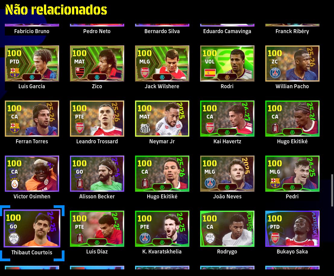 CONTA EFOOTBALL PC / MOBILE CHEIO DE EPICOS E BIG TIME SHOW TIME !!
