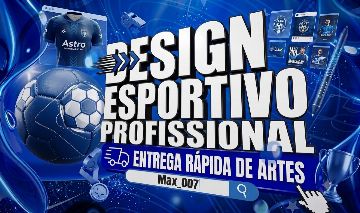 DESIGNER ESPORTIVO! (Designers personalizados para esportes).