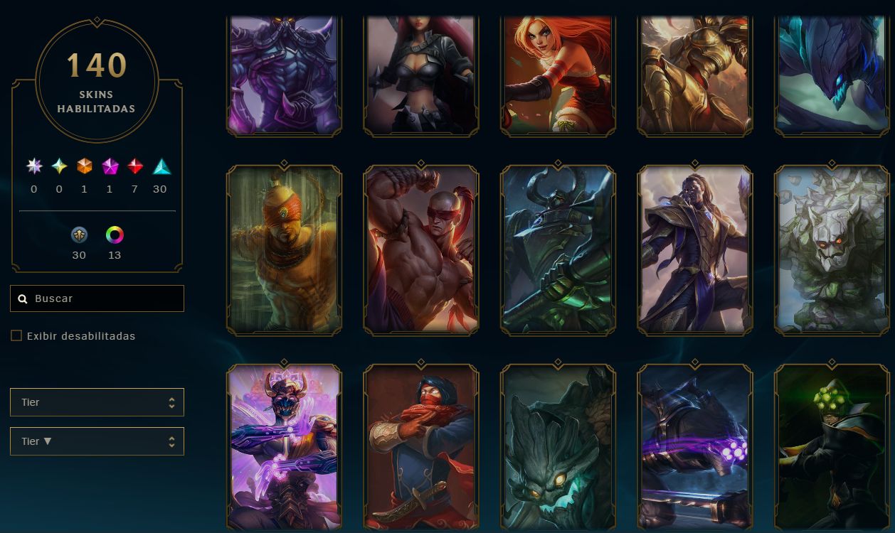 CONTA LOL BR | FULL ACESSO + EMAIL | 140 SKINS | TODOS CAMPEÕES | LVL 247