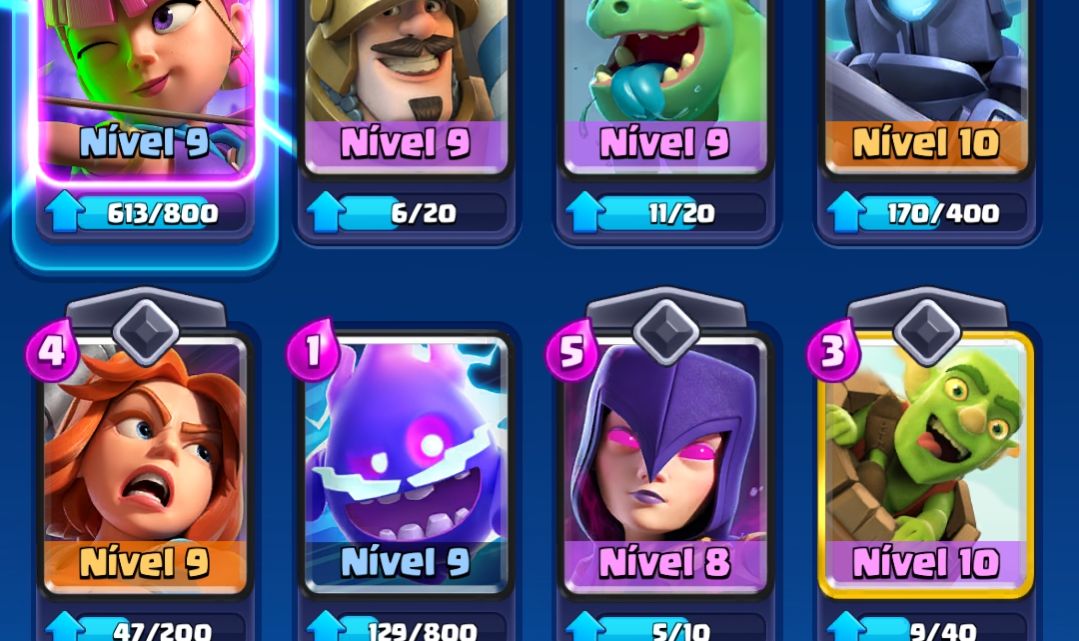 Conta pra não começar do zero Clash Royale