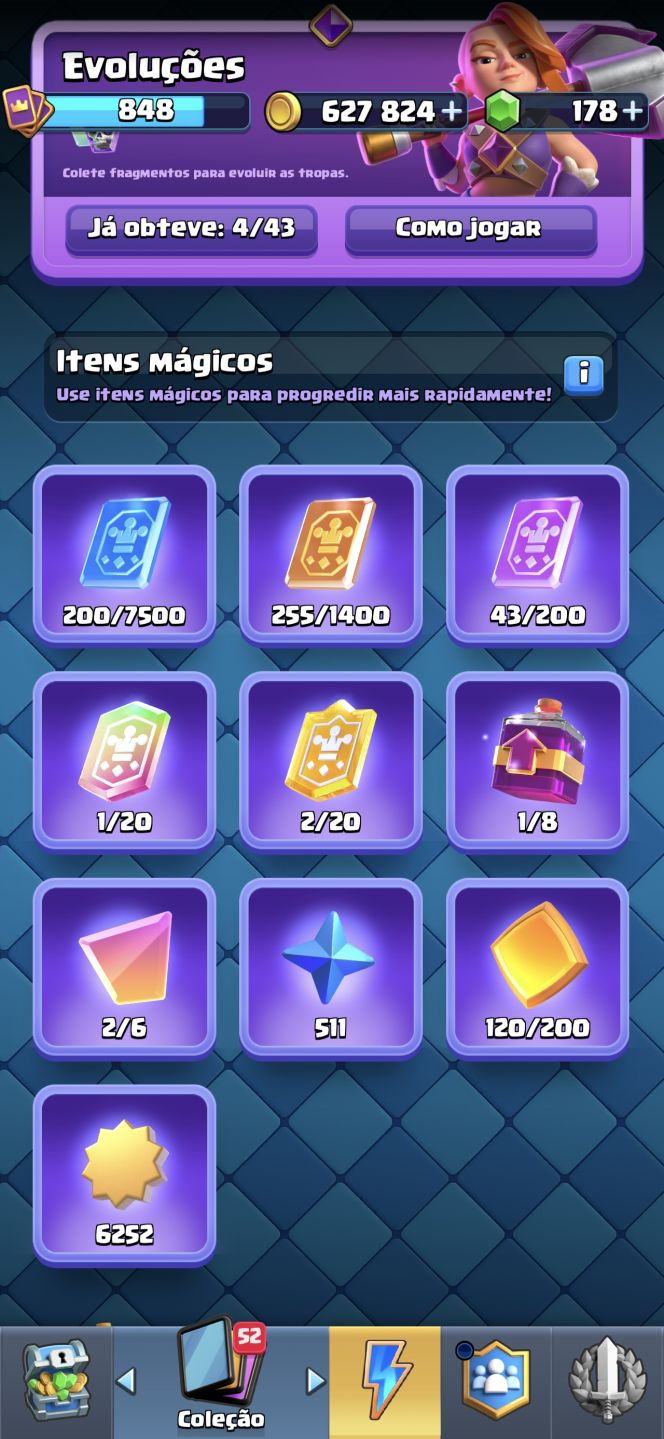 Conta Clash royale