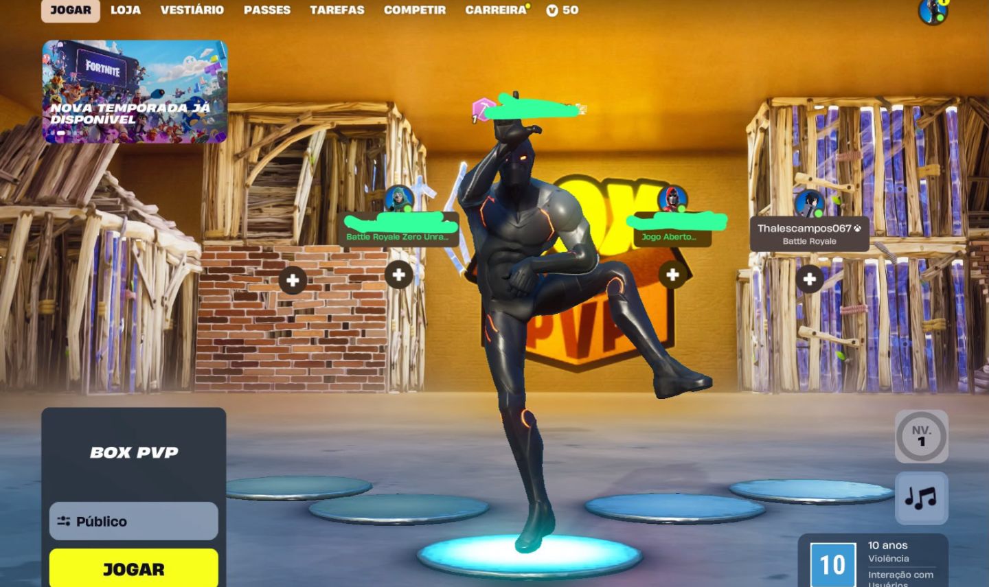 Conta Season 3 e 4 com Agente Corrupto e skin secreta muito rara!!!
