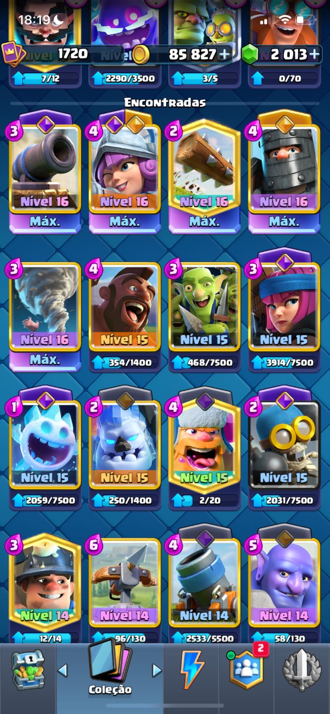 CONTA SUPERCELL - CLASH OF CLANS TH14 CLASH ROYALE ARENA 28