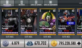 CRÉDITOS E METAL - INJUSTICE: GODS AMONG US MOBILE (ANDROID)
