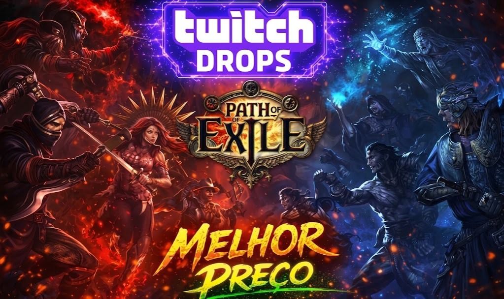 [MELHOR PREÇO] Path of Exile 2 | POE 2 | Twitch Drops | 24/7