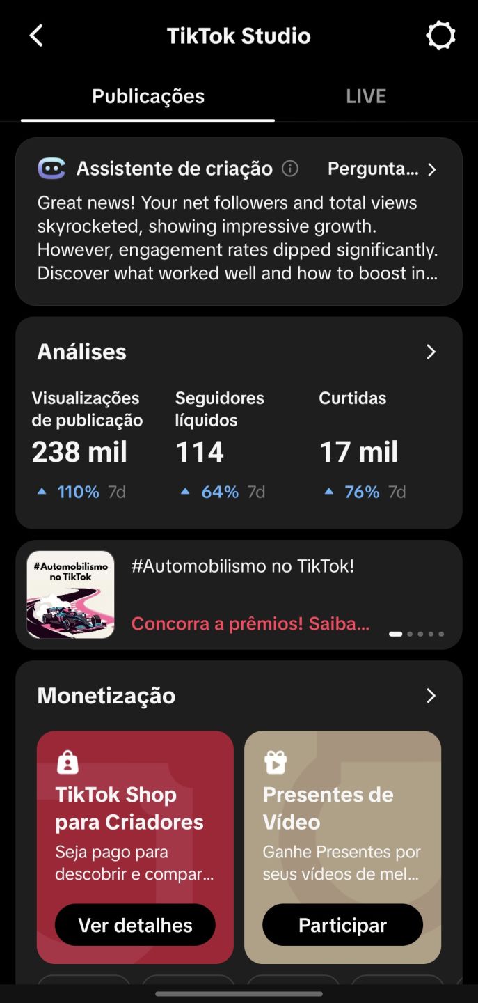 Conta TikTok Ativa | 1.3k Seguidores | Algoritmo Quente (15k+ Views Rápidas) | P