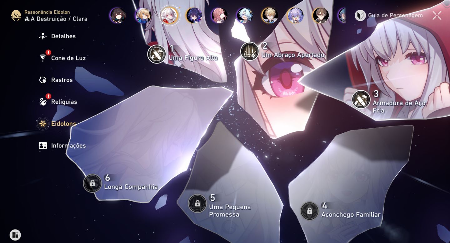 Conta endgame Honkai star rail hsr Time euforia muito forte e muito + eidolons