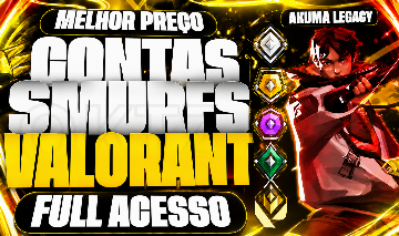 CONTA VALORANT BARATO RANKED READY | BR | FA | MELHOR PREÇO | ENTREGA RAPIDA
