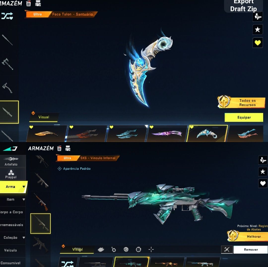 Conta BloodStriker | Armas Eterna | Armas Ultra | Skins de colab e Muito Mais