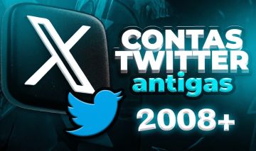 [MENOR PREÇO] CONTAS TWITTER ANTIGAS