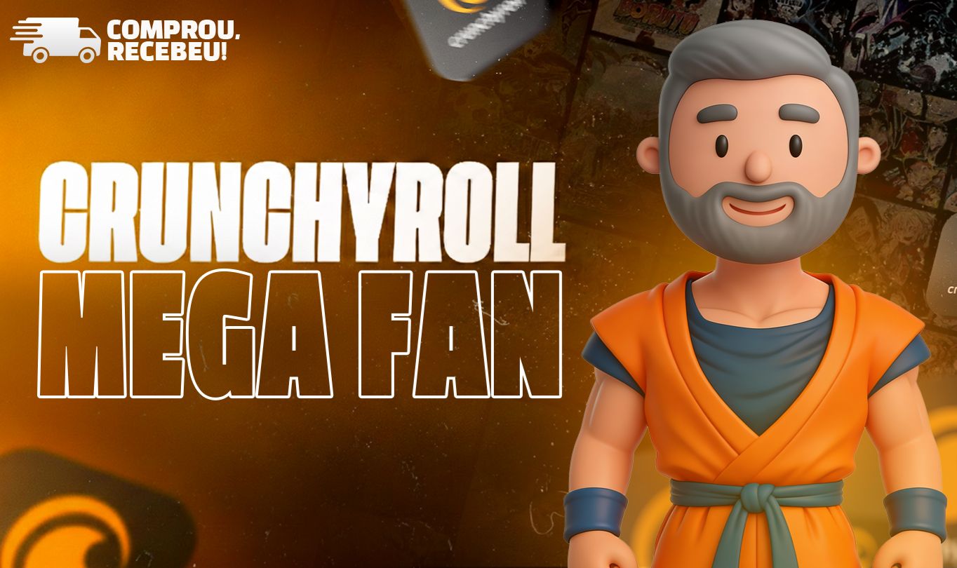 CRUNCHYROLL - TELA PRIVADA - PLANO MENSAL 30 DIAS