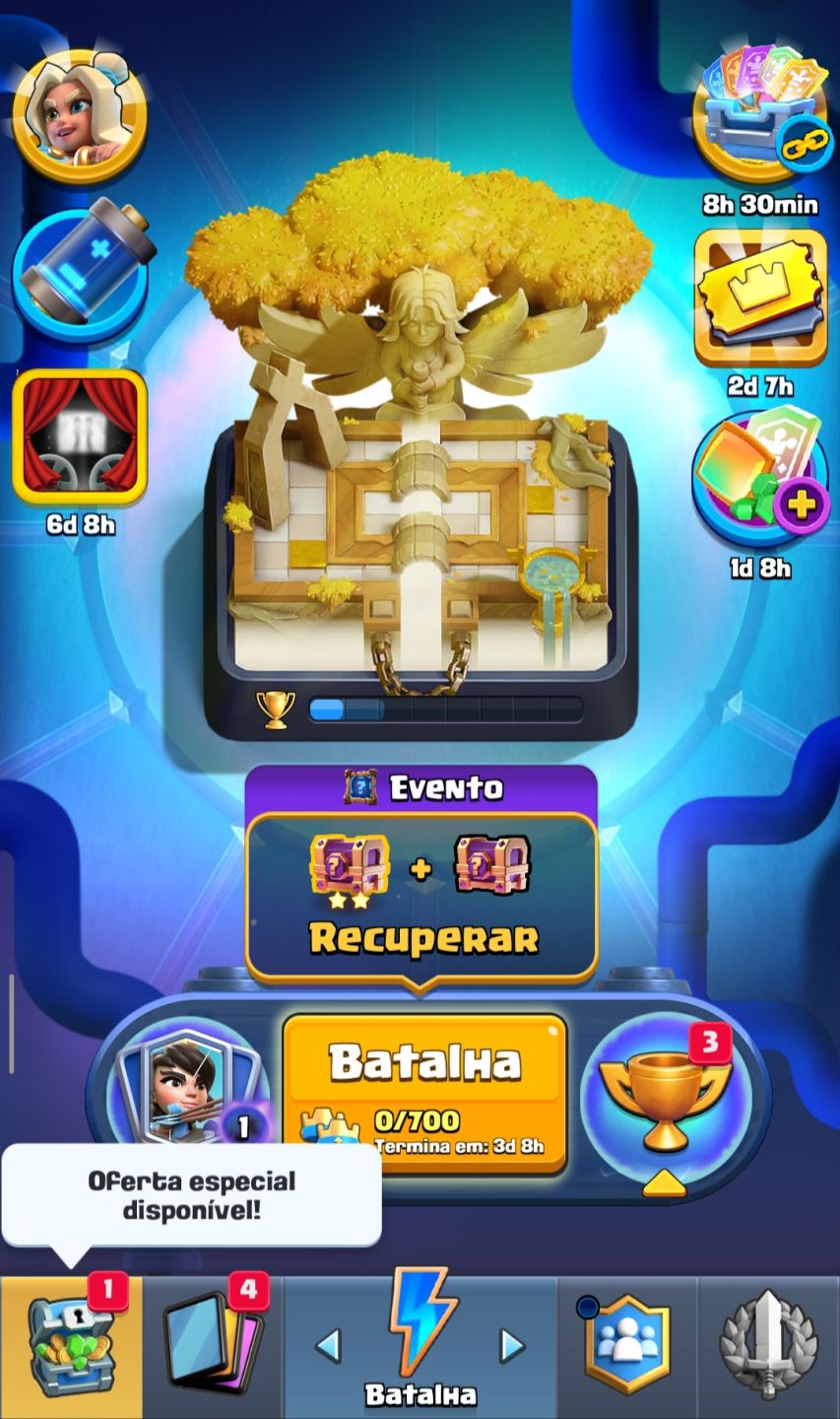 CONTA COM 9K DE TROFÉUS PARA INICIANTES