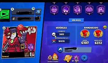 Conta brawl stars 50k troféus