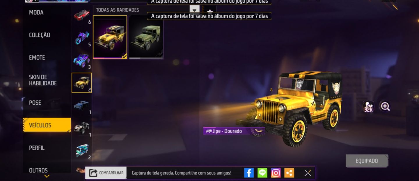 Conta ff antiga