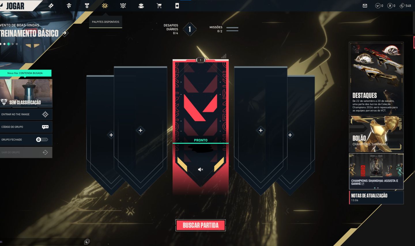 Conta Valorant Nível 11 | Smurf | Full Acesso | 1 Agente à Escolha