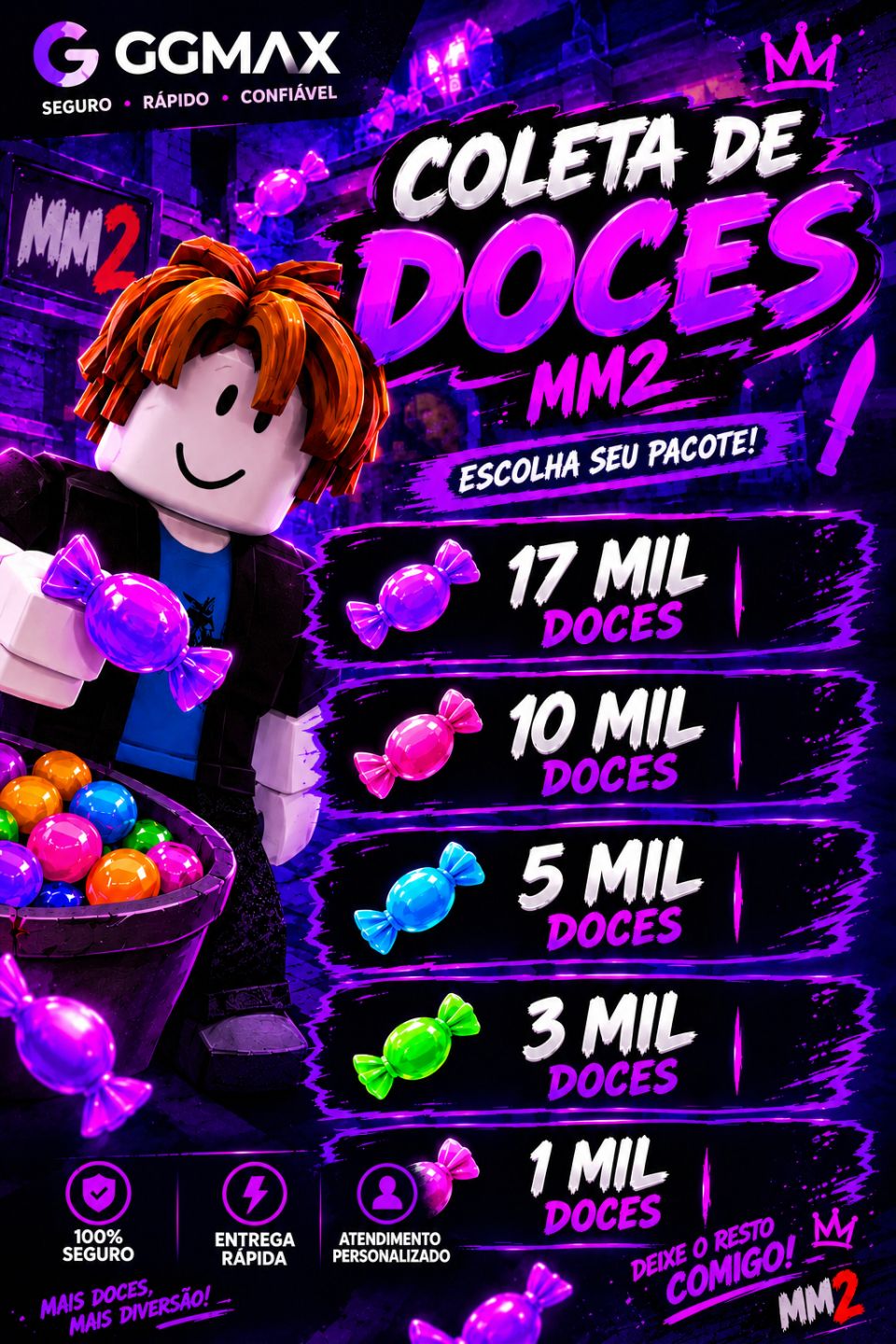 [MAIS BARATO DO SITE]Farm de doces mm2