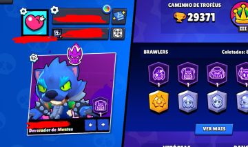 Conta de brawl stars com muitas skins exclusivas