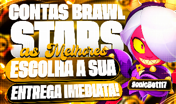 BRAWL STARS - AS MELHORES CONTAS EXCLUSIVAS!! - Promoção! (ENTREGA AUTO)