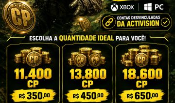 Cod Points em contas desvinculadas XBOX / PC