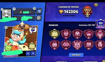 Conta de brawl stars Full várias skins
