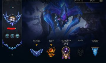 CONTA LOL DIAMOND IV / 40 SKINS / YASUO EMISSARIO DA ESCURIDÃO / ESPOLIO CHEIO!!